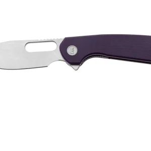 Gratis Retour Eutektik Trinity TRI-PSW-R Stonewashed 14C28N, Purple G10, zakmes