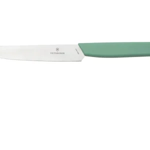 Victorinox Swiss Modern 6.9006.1241 steakmes 12 cm, mintgroen Gratis Retour