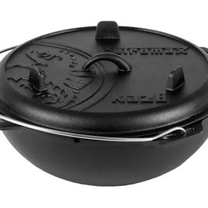 Petromax Kazan KAZ8, 8 liter gietijzeren kookpot Weekendaanbieding