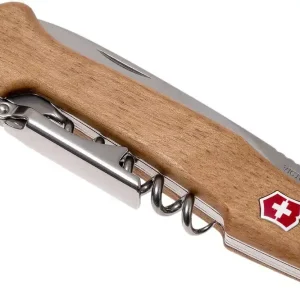 Op = Op Victorinox Wine Master Walnut 0.9701.63 Zwitsers zakmes