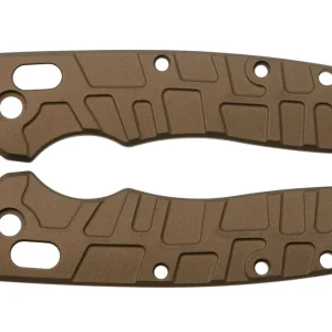Laatste Versie Lex Custom Hogue Deka Scales HODEH148 Turtle Burnt Bronze Titanium, handgreepschalen