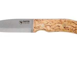 Casström No. 10 Swedish Forest Knife Curly Birch, 14C28N Scandi Grind 13108 Lage Kosten