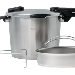 Fissler Vitaquick Premium 602-810-10-070-0 snelkookpan 26 cm met stoominzet, 10 liter Beperkte Voorraad
