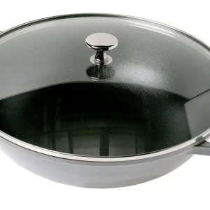 Voordeelprijs Staub kleine wokpan 30 cm, 4,4L, grijs