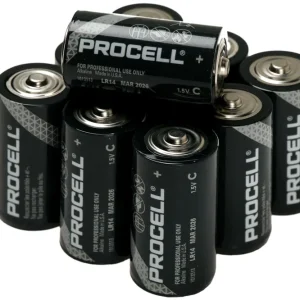 Direct Beschikbaar Duracell Procell C-alkalinebatterijen (LR14), 10 stuks