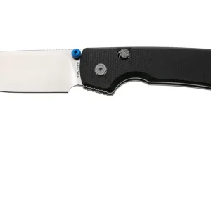 Vosteed Raccoon A2903 Satin 14C28N, Black Micarta, zakmes, Yue Dong design Alleen Vandaag