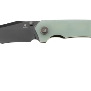 Tenable Knives Fermi T1122A2 Black Coated 14C28N, Jade G10, zakmes, Burchtree design Betaalbaar