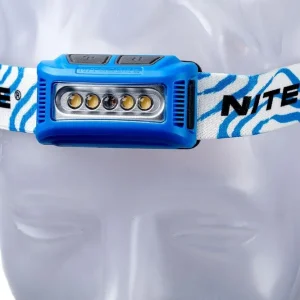 Alleen Vandaag Nitecore NU10 CRI lichtgewicht oplaadbare hoofdlamp, blauw