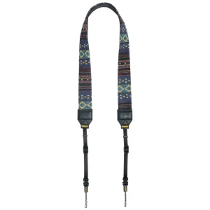 Shop Nu Nocs Provisions NocLoc Tapestry Neck Strap Midnight 338864, draagriem