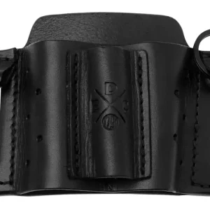 1791 EDC Mini Easy-Slide Medium Flex Ambi Tool Organizer EDC-MN-ES-MF-BLK-A Black, lederen riemholster Op = Op