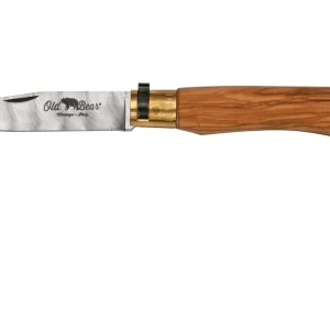 Betaalbaar Old Bear Classical Olive M, Damascus DS93X, 9305-19-LU zakmes