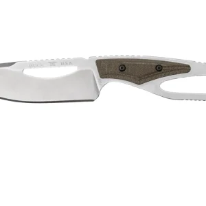 Voordeelprijs Buck PakLite Field Pro 631GRS Green Micarta, vaststaand mes