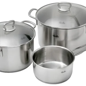 Fissler Las Vegas 040-112-03-000, 3-delige pannenset Meest Verkocht