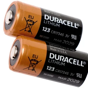 Beste Prijs Duracell CR123A batterij, 2 stuks
