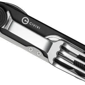 Aanbieding Civivi Partake C24032C-1, Stainless Steel, Black Aluminum, outdoorbestek