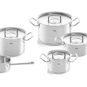 Nieuw Fissler Original Profi Collection 084-129-05-000-0, 5 delige pannenset met glazen deksels