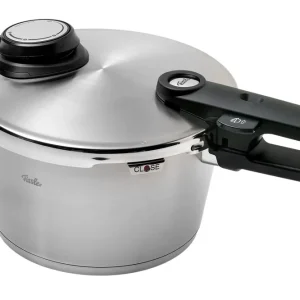 Aanbieding Fissler Vitavit Premium 622-412-04-070 snelkookpan 22 cm, 4,5L met stoominzet