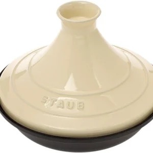 Lage Kosten Staub tajine 28cm, crème