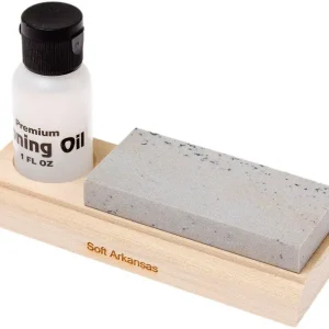 Beperkte Voorraad Skerper Arkansas Sportsman 1 Stone honing set NAHK01, Soft Arkansas