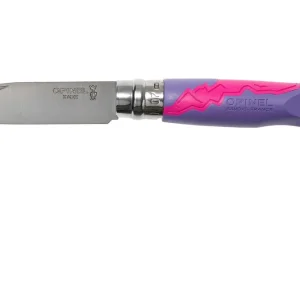 Alleen Vandaag Opinel zakmes Outdoor No. 07 Junior zakmes, Purple/Parma