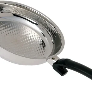 Premium Fissler Crispy Steelux Comfort koekenpan, 26cm