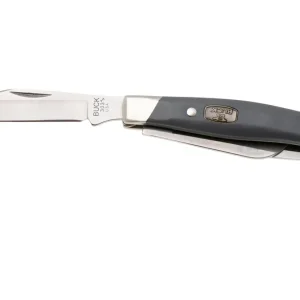 Op = Op Buck Cadet 0303GYS2 Satin 420HC, Gray Synthetic Nickel Silver, zakmes