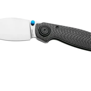 Vosteed Shilin Cutter A2810 Satin Elmax, Black Carbon Fiber, zakmes, Yue Dong design Dagaanbieding