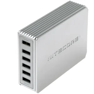 Beperkt Aanbod Nitecore UA66Q 6-port usb desktop adapter