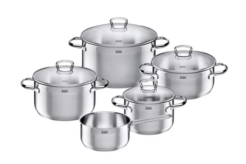 Laatste Versie WMF Silit Toskana 2109256731 pannenset 5-delig