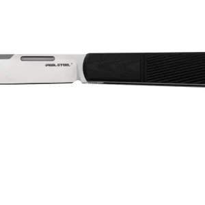 Actieprijs Real Steel Barlow RB5, 8021B Droppoint N690, Black G10, slipjoint zakmes