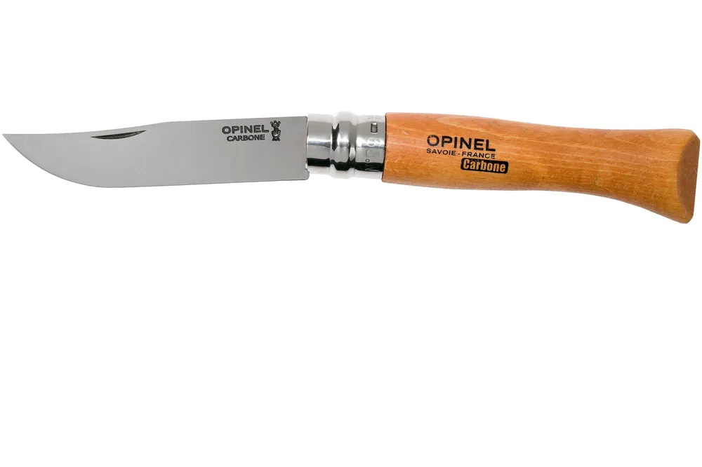 Gratis Retour Opinel zakmes No. 09, koolstofstaal, lemmetlengte 9 cm