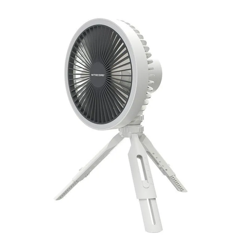 Betrouwbaar Nitecore NEF10 Portable Fan, wit, ventilator met lamp en powerbank