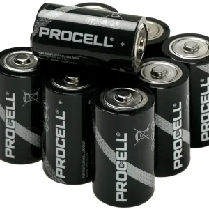 Duracell Procell D-alkalinebatterijen (LR20), 10 stuks Op = Op