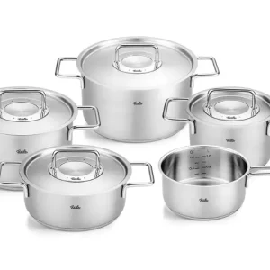 Fabrieksprijs Fissler Pure Collection 086-114-05-000-0 5-delige pannenset