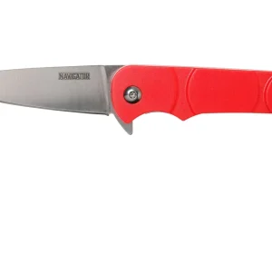 Gereduceerde Prijs Ontario Knives Navigator 8900RED rood, sleutelhangerzakmes