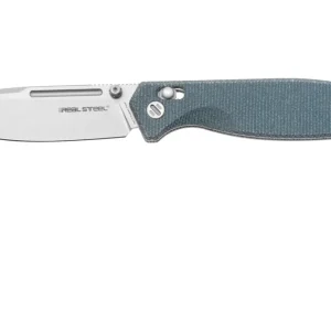 Bestseller Real Steel Huginn Compact 7653DS, Stonewashed VG-10, Denim Micarta zakmes, Ivan Braginets design