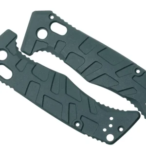 Koopje Lex Custom Benchmade Mini Adamas Scales MATH185 Turtle Blue Titanium, handgreepschalen