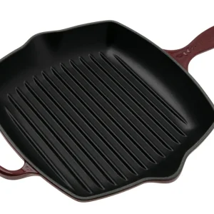 Actieprijs Le Creuset Signature 20183269490422 Garnet, vierkante grillpan/skillet, 26 cm