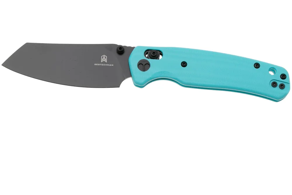 Bestechman Cicada‘s Wing BMK06J Coated 10Cr15MoV, Blue G10, zakmes Speciale Aanbieding