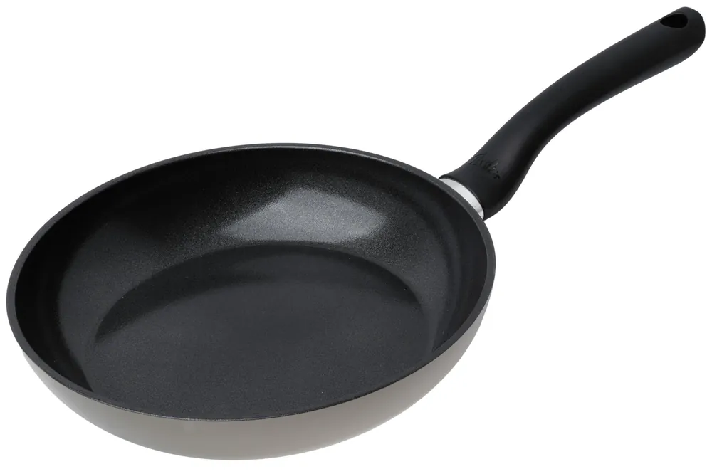 Tijdelijk Beschikbaar Fissler Essential 111-002-24-100-0 Grey/Black, koekenpan, 24 cm