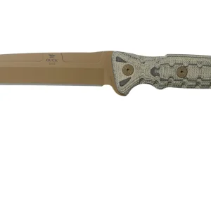 Superprijs Buck Ground Combat Knife Tanto 893BRS Coyote Brown GCK survivalmes