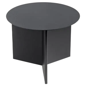 Aanbieding HAY Slit Table Round Bijzettafel 脴 45 cm - Zwart