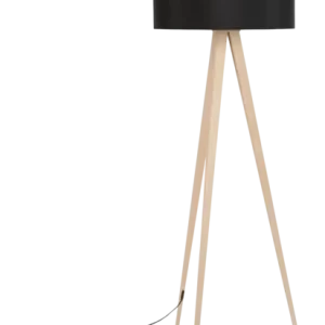 Aanbieding Zuiver Tripod Vloerlamp - Zwart / Naturel