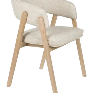 Alleen Vandaag Zuiver Bright Eetkamerstoel Armleuning Beige