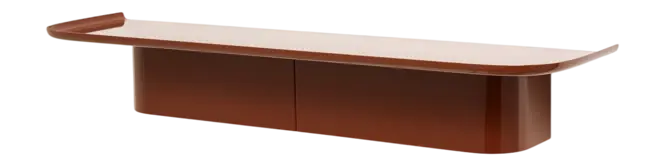 Lage Prijs HAY Korpus Wandplank L - Brick red