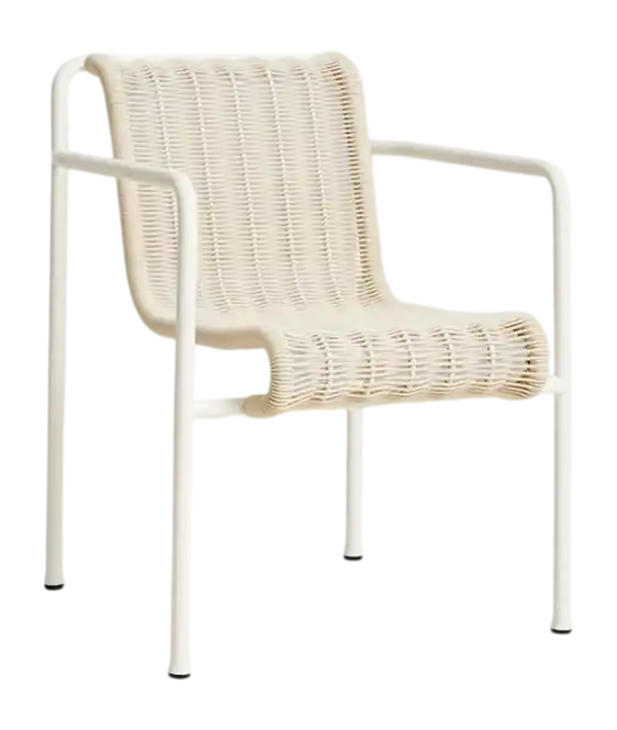 Bestseller HAY Palissade Cord Tuinstoel - Cr猫me Wit