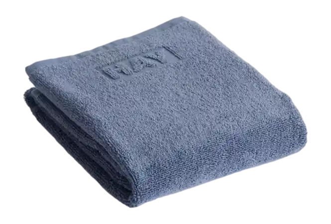 Beperkt Aanbod HAY Mono Handdoek L 140 x B 70 cm - Staal Blauw