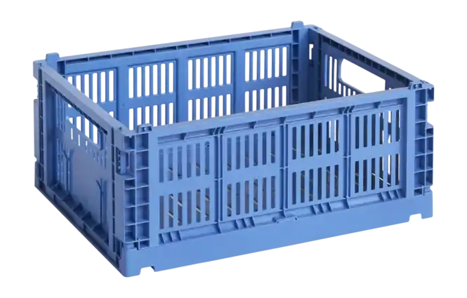 Uitverkoop HAY Colour Crates Krat M - Rechthoekig - Electric Blue