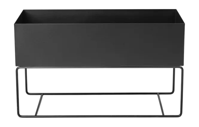 Gecertificeerd Ferm Living Plant Box Plantentafel Large Zwart