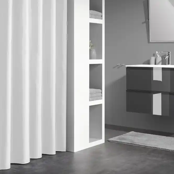 Exclusieve Aanbieding Sealskin Douchegordijn Wit